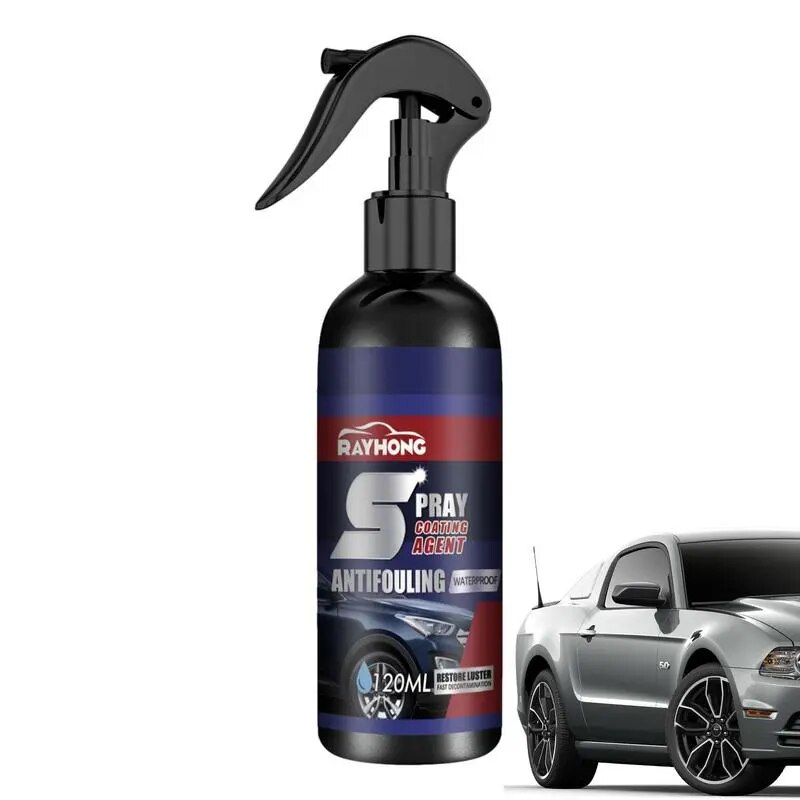 Quick Car Coating Spray High Protection Car Shield Coating 120ML Car Paint Repair Car Exterior Restorer Ceramic Spray Coating