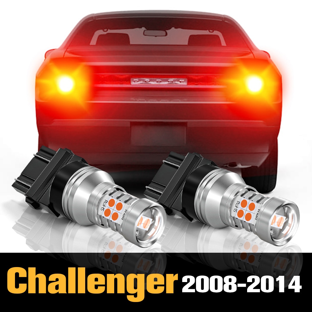 2pcs Canbus LED Brake Light Lamp Accessories For Dodge Challenger 2008 2009 2010 2011 2012 2013 2014