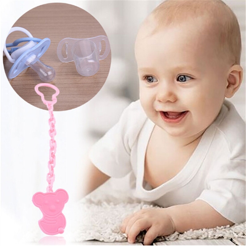 Pacifier Clips Soother Holder Cartoon Baby Pacifier Clip anti-rope Pacifier Chain Dummy Clip Nipple Holder For Nipples