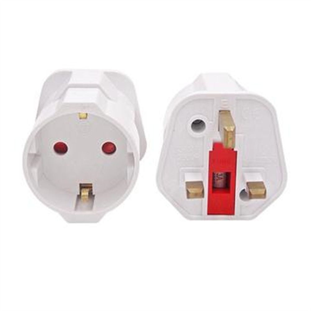 High Quality Practical Durable Adapter British Plug Three Pins British Standard Electronic Components European Style
