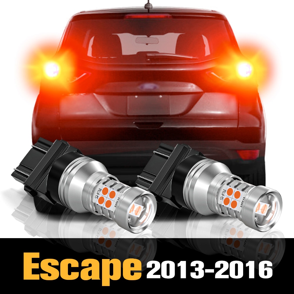 2pcs Canbus LED Brake Light Lamp Accessories For Ford Escape 2013 2014 2015 2016