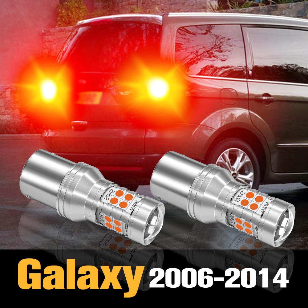 2pcs Canbus LED Brake Light Lamp Accessories For Ford Galaxy 2006 2007 2008 2009 2010 2011 2012 2013 2014