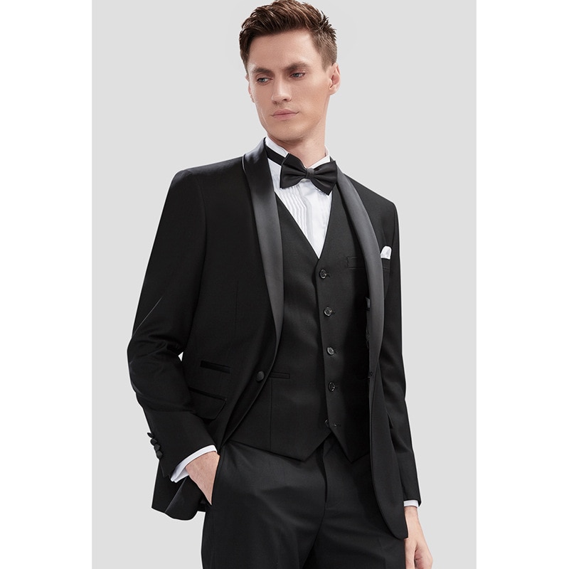 Lin3246-Loose-fitting smart suit high-class sense of business jacket