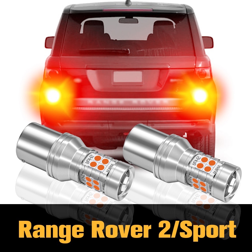2pcs Canbus LED Brake Light Lamp Accessories For Land Rover Range Rover 2 Sport 1 1994-2002 2005 2006 2007 2008 2009