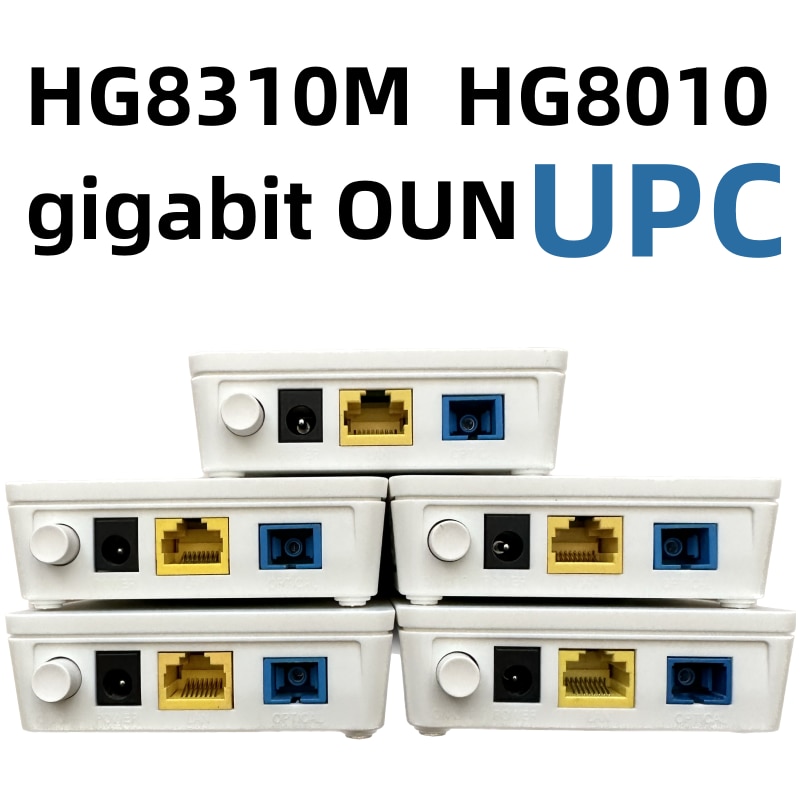 New roteado For HG8310M UPC XPON GPON EPON GE ONU HG8010H Single Port Suitable for Fiber Class FTTH Terminal Router Modem