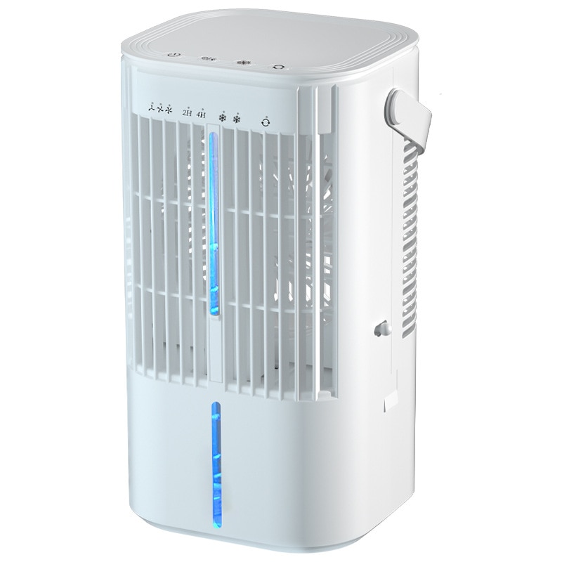 USB Office Bedroom Desktop Air Conditioner Fan Spray Portable Mini Silent Fan Spray Humidification Angle Adjustable Strong Wind