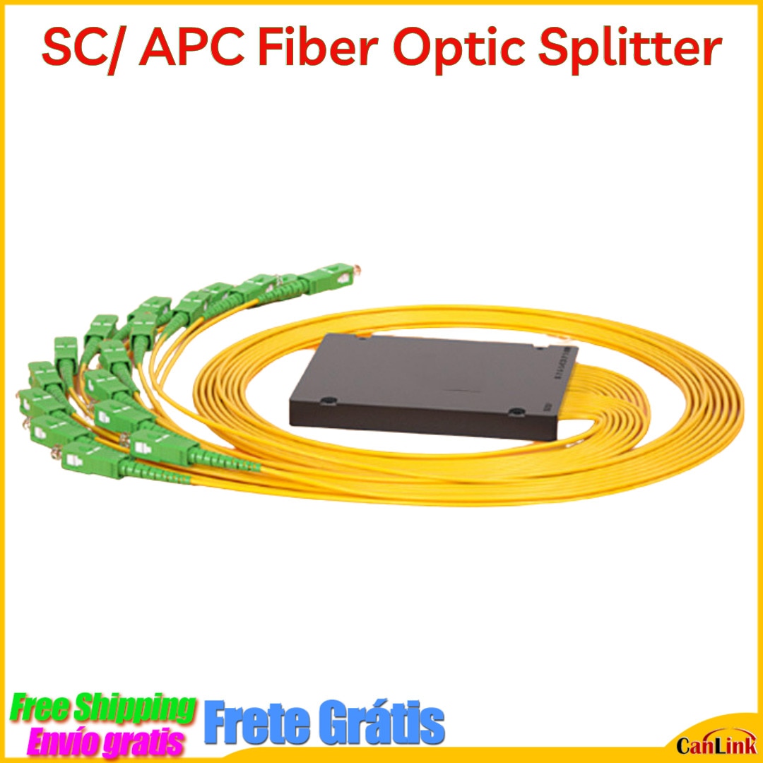 1x64 SC/ APC PLC Fiber Optic Splitter,Cassett Fiber Optical Splitter Or ABS Splitter,Single Mode 2.0mm,SC FC LC ST Connector