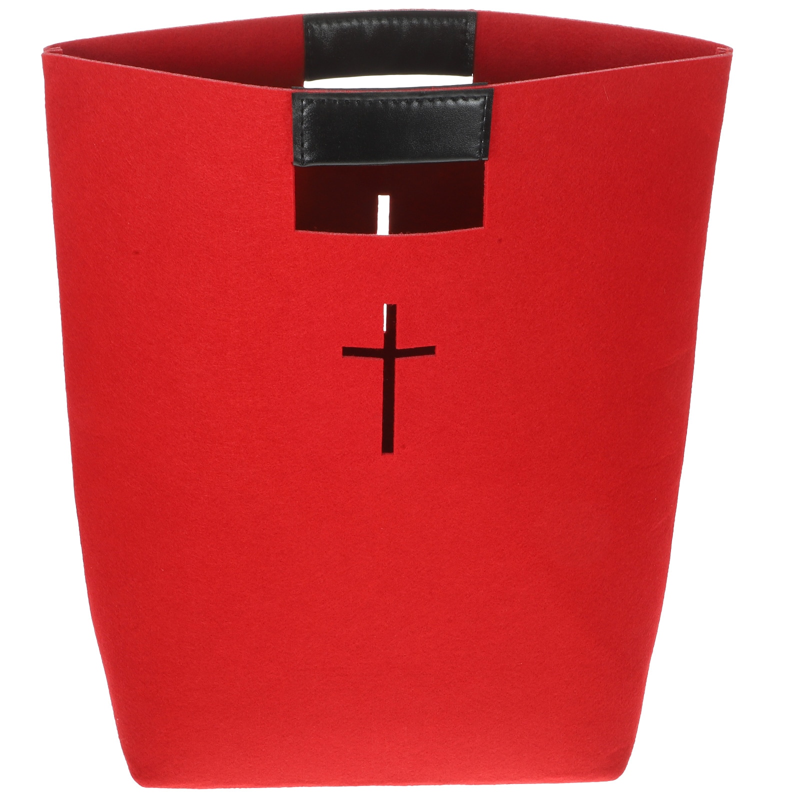 1Pc Bible Carrying Case Christian Gift Bible Study Case Felt Tote Church Bag