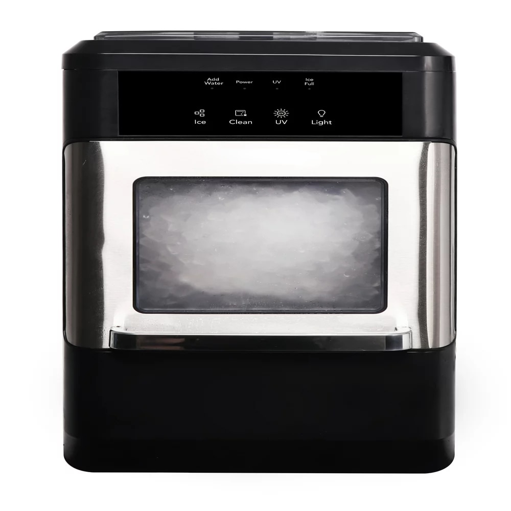 lbs. Crunchy Chewable Nugget Ice Maker EFIC235, Stainless Steel