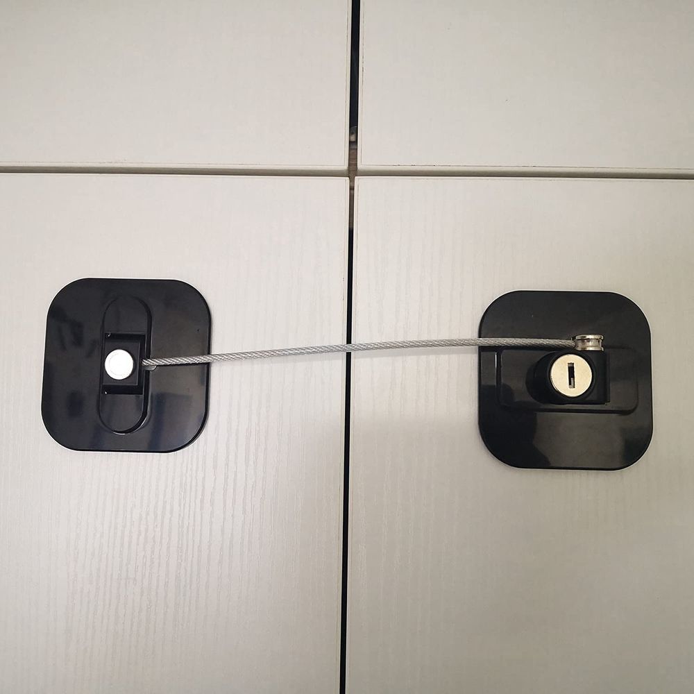 for Drawer Door Latces Plastic Cupboard Cabinet Security Protector Drawer Accessory Cabinet Locks Baby Safety Locks