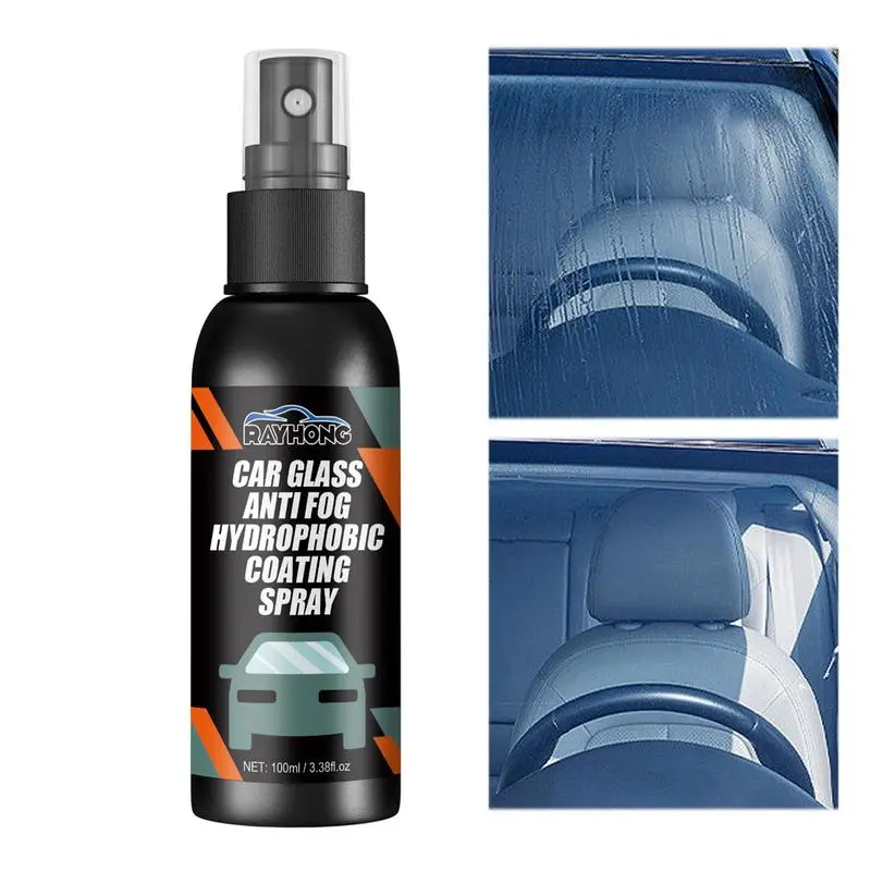Hydrophobic Windshield Coating Anti Fog Rainproof Spray For Car Glass And Windshield Hydrophobic Top Coat Polish And Polymer