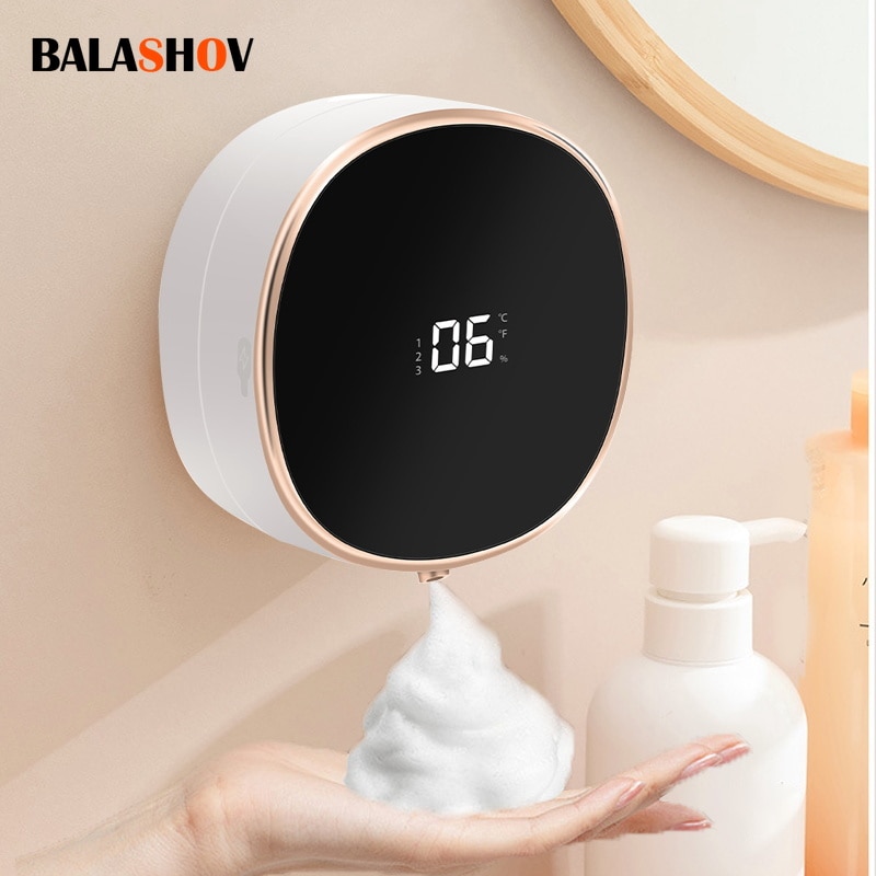 Charging Rechargeable Waterproof No Touch Motion Sensor Liquid Soap Dispenser Foam Smart Soap Dispenser Bathroom