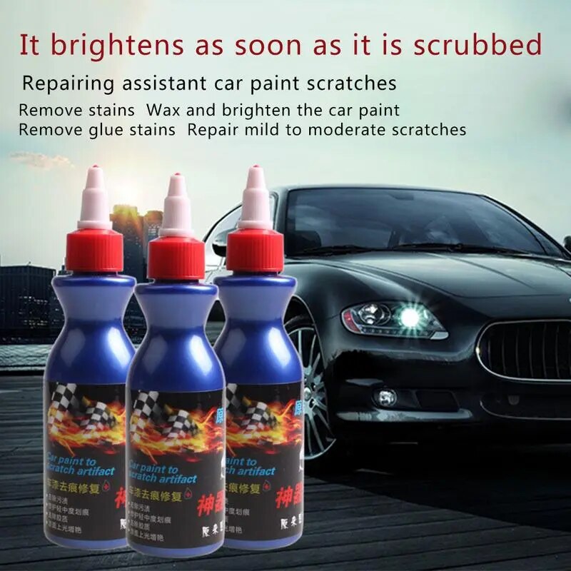 Auto Scratch Removal Repair Liquid Wax Compound Anti Scratch Repair Polishing Paste Paint Care Cars Detailing Anti Scratch Wax