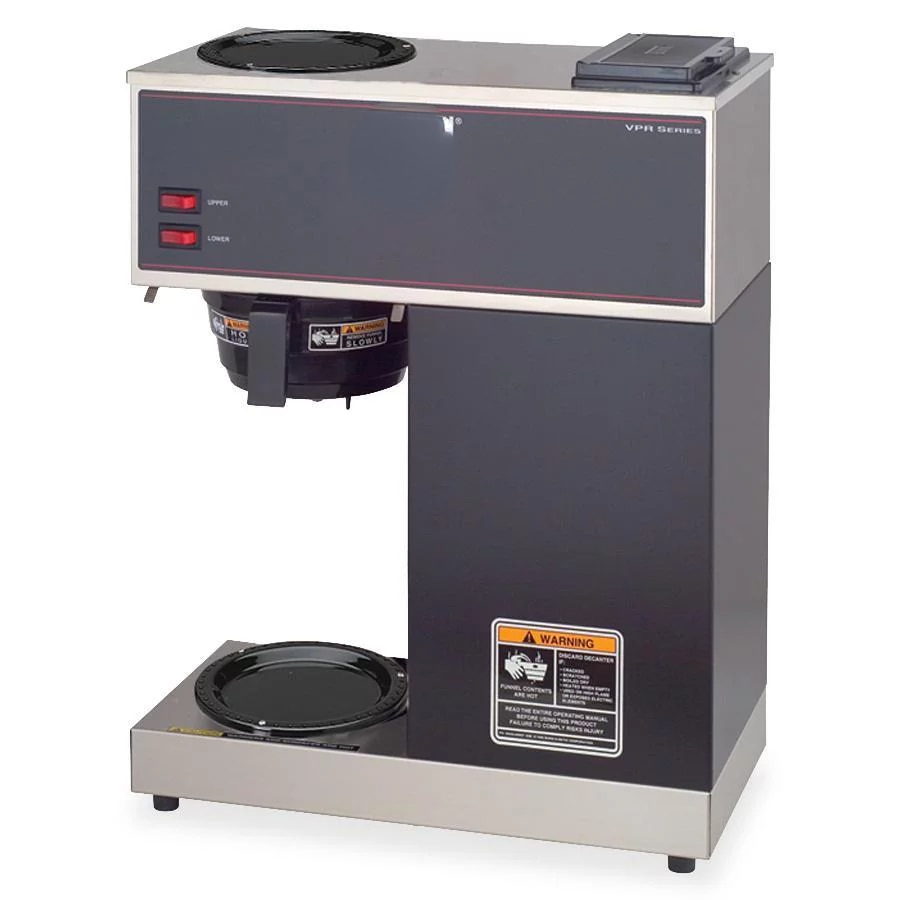 12-Cup Commercial Coffee Brewer, 2 Warmers