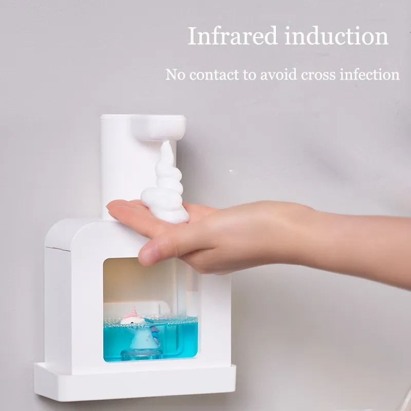 Xiaomi Automatic Soap Dispenser Cute Pet Contact Free Hand Sanitizer USB Charging 400ml Liquid Dispensers Wash Handtizer
