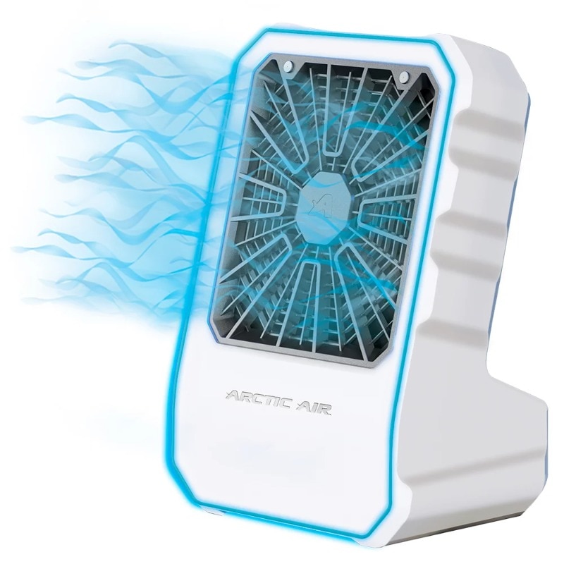 Portable Evaporative Air Cooler, 3 Fan Speeds Cordless Cooling