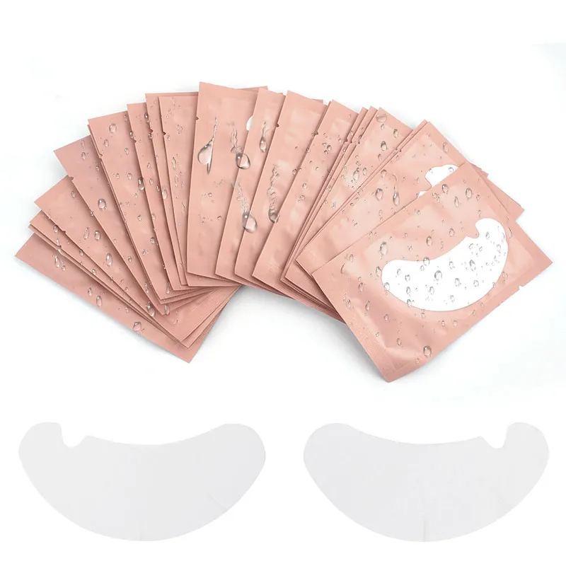 Wholesale Under Eye Gel Pads Lash Extension Make Up Tools Eye Patches U Shape Hydrogel Hydrating Stickers Supplies Cosmetic Tool