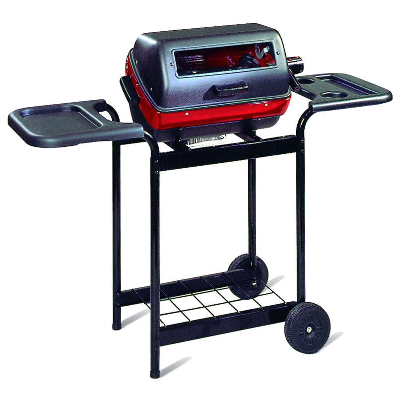 Grill with Polymer Side Tables