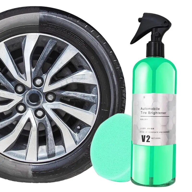 Tire Shine Carfidant Wheel Shine For Car Tires Car Care Agent With Deep Nourishment Extend Tire Life Durable Protection Ultra Co
