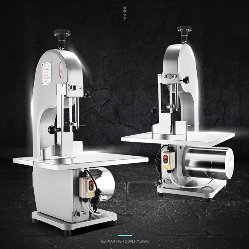 Commercial Meat Cutting Band Bone Saw Machine Butcher Bone Saw Machine Frozen Meat Cutting Machine Cutter Processing Machinery