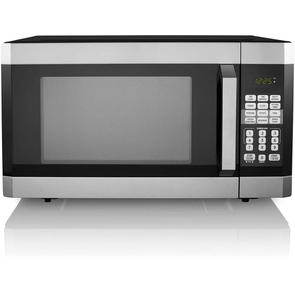 Cu. ft. Digital Microwave Oven, Stainless Steel