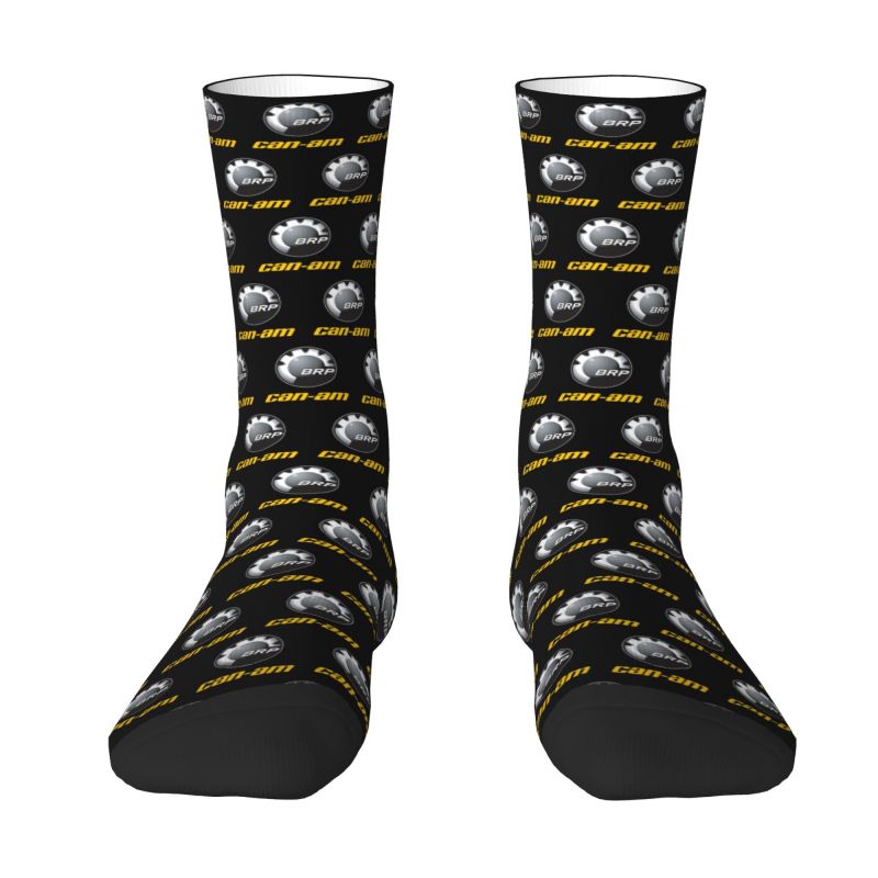 BRP ATV Unisex Can Am Logo Dress Socks Men's Women's Warm Fashion Crew Socks