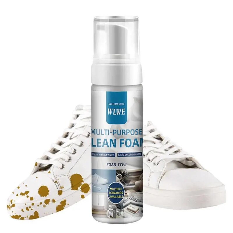 Foam Cleaner All Purpose Car Detailing Foam Cleaner Interior Detailer Rinse-Free Multipurpose Cleaning Agent Car Detailing Spray