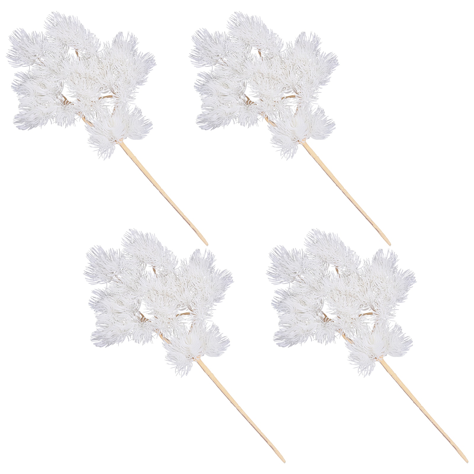 4 Pcs Faux Pine Pickative Pine Branch Pine Needles For Wreath Makingative Pine Branch Faux Pine Pickative Pine Branchative