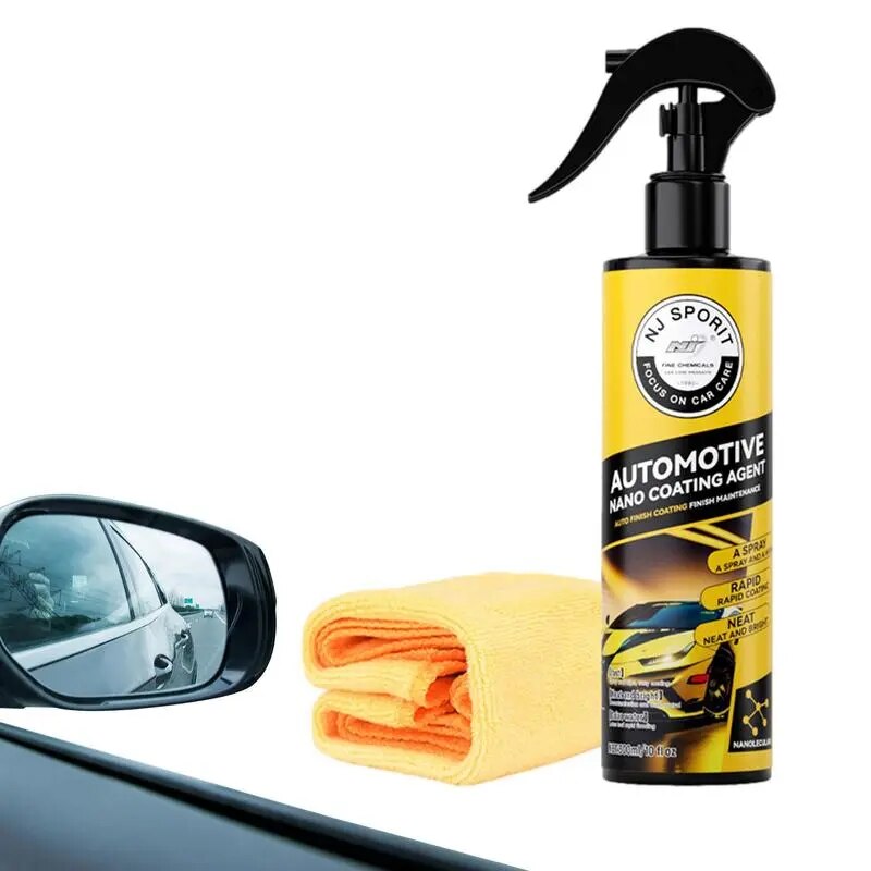 300ml Quick Uv Protection Nano Auto Scratch Removal Spray Repair Nano Spray Repair Polish Car Waterless Wash & Wax Hydrophob