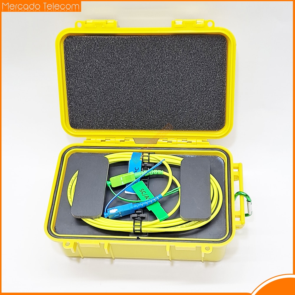 SC/APC-SC/UPC OTDR Dead Zone Eliminator,Fiber Rings 500M Fiber Optic OTDR Launch Cable Box 1Km 2Km SM 1310/1550nm
