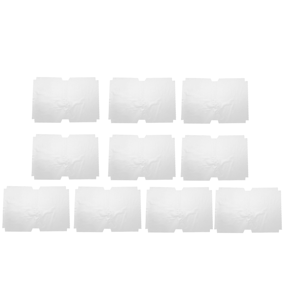 10 Pcs Self-adhesive Book Cover Textbook Protective Covers Plastic Protector Student