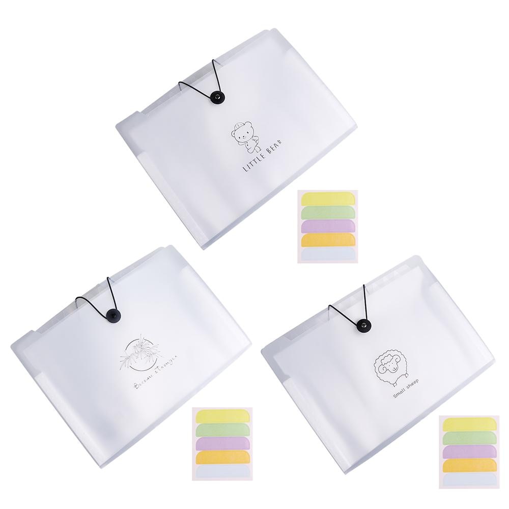 Storage Storage Pocket Card Holder Multi-layer Receipt Holder Document Bag Ticket Holder A4 File Folder Organ Bag