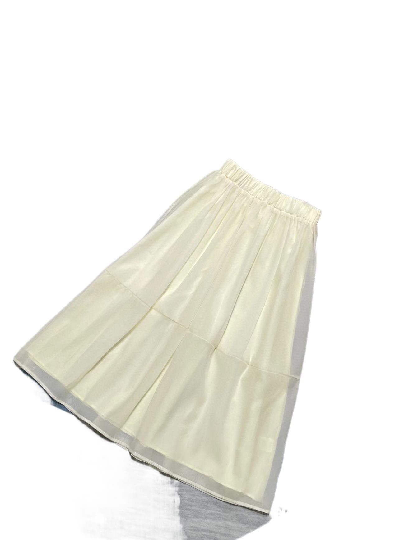 2023 Women's Clothing Summer New Knitwear with Umbrella Skirt Suit 0820