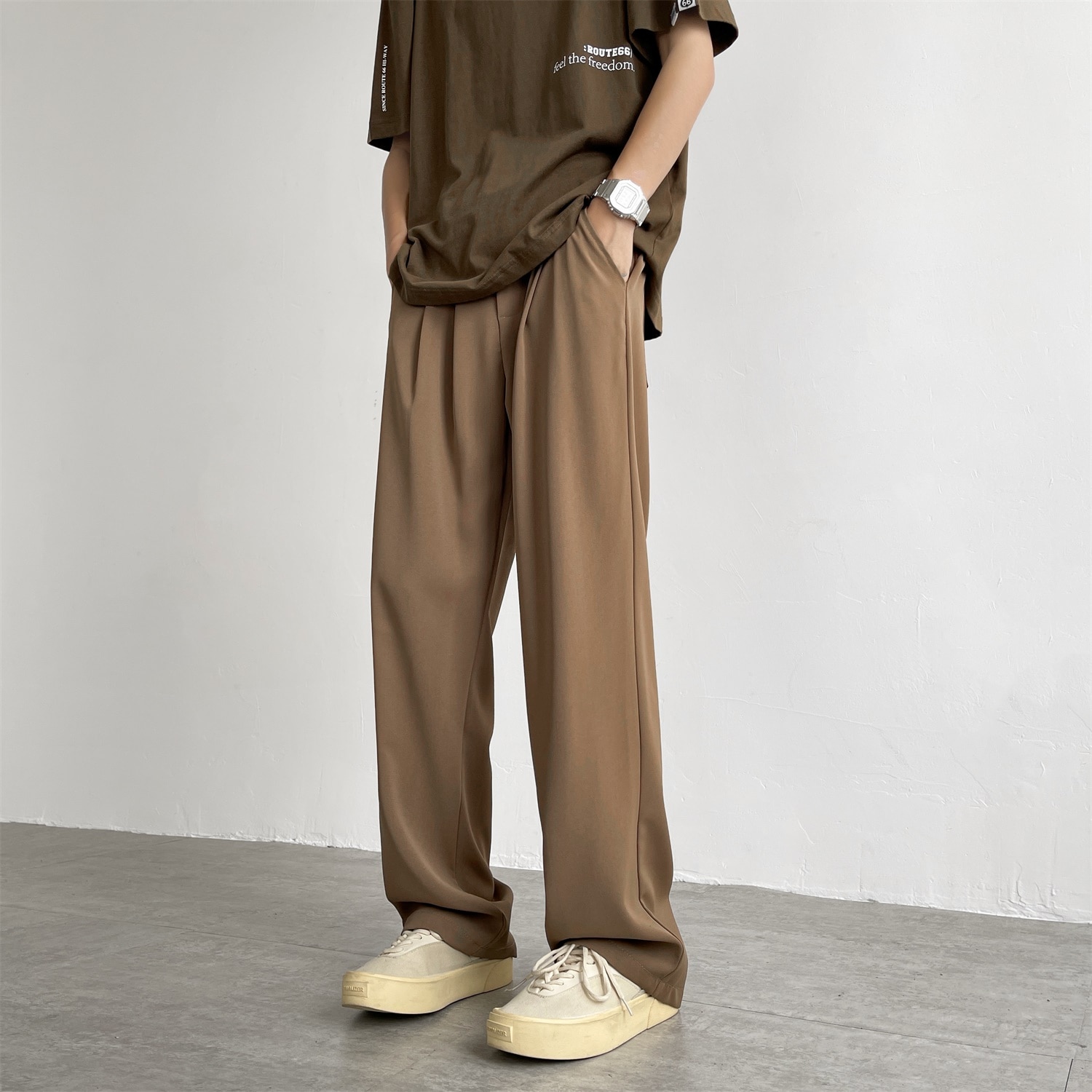 KAPMENTS Korean Fashions Casual Sweatpants 2023 Men Y2k Style Harajuku Designer Stacked Pants Japanese Streetear Joggers Pants