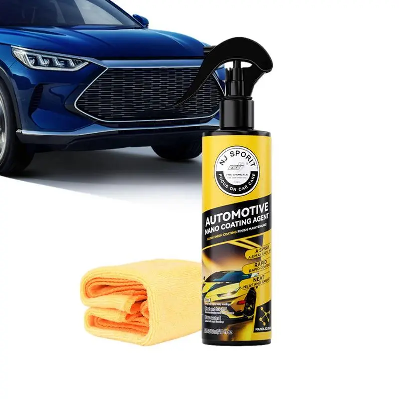 300ml Quick Uv Protection Nano Repairing Coating Spray For Car Paint Polish Wax For Car Coat Products Truck Boat Body Coating