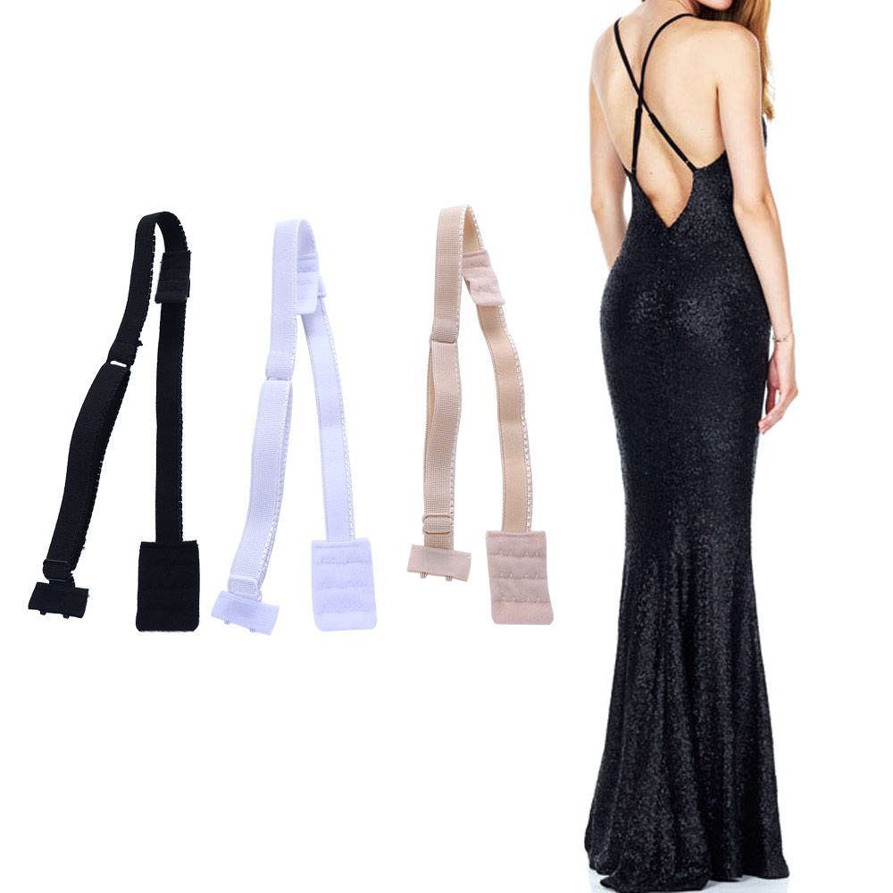 Deep V-neck Underwear Extender Hook Underwear Conversion Belt Bra Cross Belt Bra Extension Belt Bra Strap Adapter