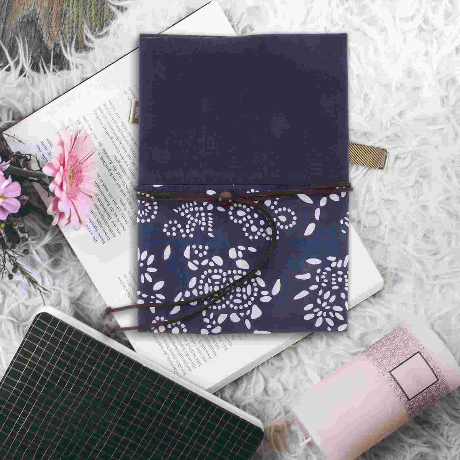 Reusable Stylish Chic Book Covers Textbook Decorations Pouches Cloth Protector Sleeve Lovers Books Protection Sleeves Chic