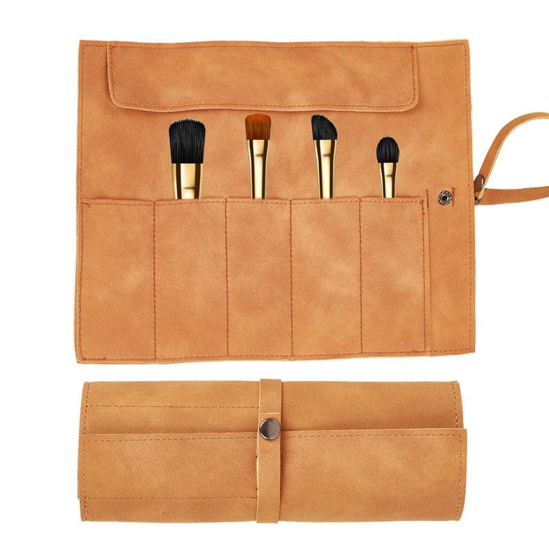 Watch Strap Storage Bag Pouch Bag Watch Band Case Watch Band Organizer Portable Leather Carrying Case Hold 5 Watch Straps