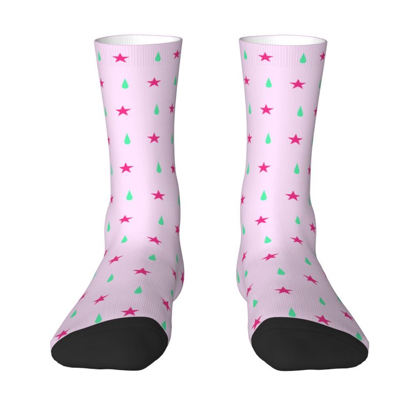 Cute Mens Japan Anime Hisoka Hunter X Hunter Dress Socks Unisex Comfortable Warm 3D Printed Classic Manga HXH Crew Socks