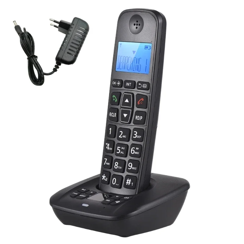 D1007 TAM Telephone Large Button Office and Home Cordless Phone with Clear Recording Capabilities and Friendly Designing