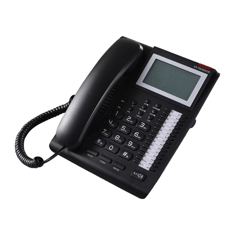 English Home Offices Telephone with Caller Identity Simple Communication and Boost Productivity Efficiency Communication E65C