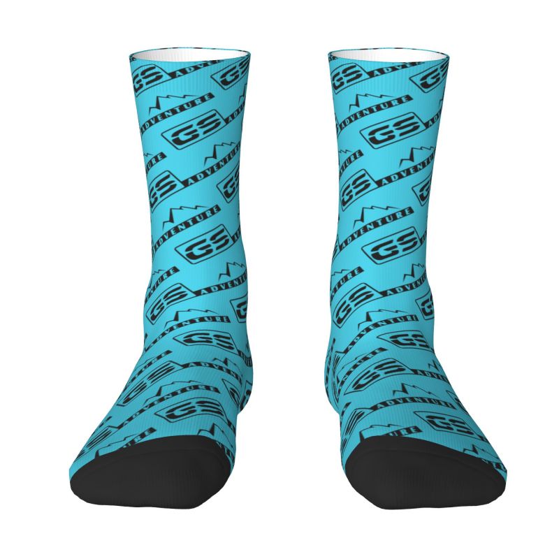 Cute Motorcycle GS Adventure Socks Women Men Warm 3D Printed Motorrad Biker Sports Basketball Socks