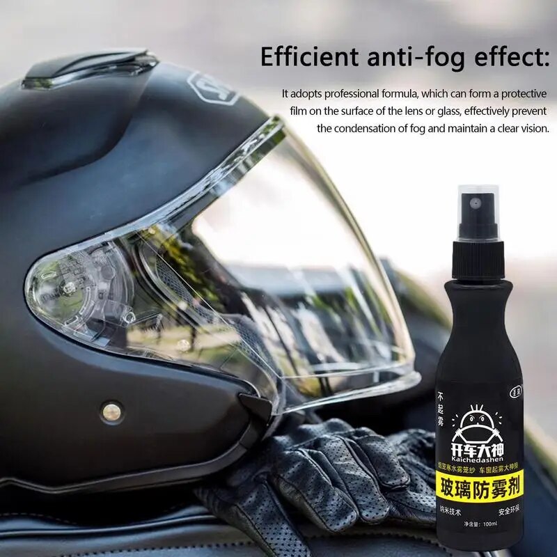 Anti Fog Spray For Car Crystal Clear Solution Prevents Fogging Windshields Motorcycle Glass Antifogging Coating Agent Defogger