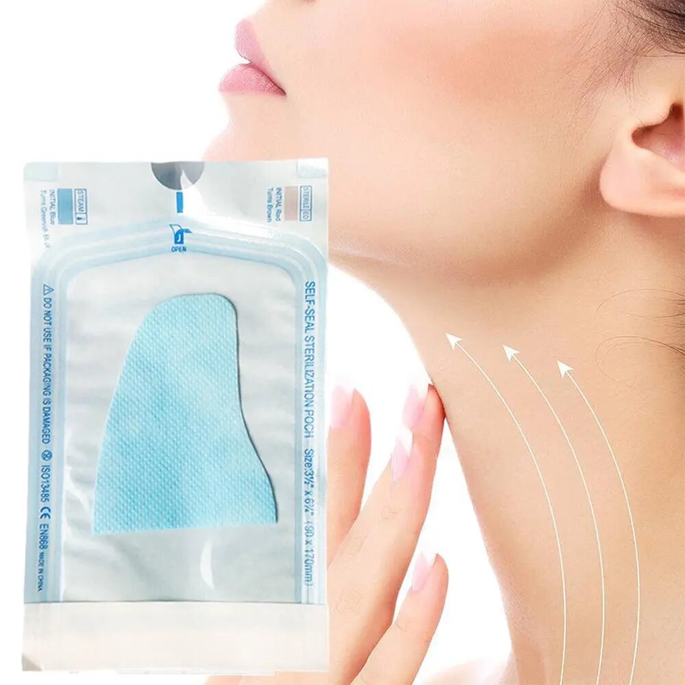 Ultra-Thin Nano Collagen Soluble Neck Mask Cloth Portable Mask Masks Care Skin Travel Wrapped Non-woven Paper Cotton K5K4