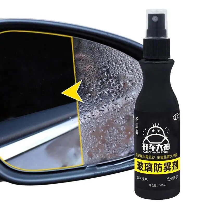 Anti Fog Spray Car Glass Anti Fog Spray Agent Anti Frog Spray For Glass Auto Windshield Water Repellent Fog Free Glass Spray