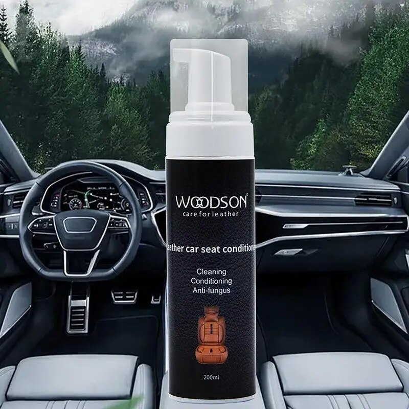 Foam Cleaner For Car Multi-Purpose Foam Cleaner 200ml Strong Effective Wash Free Foam Cleaner Anti-aging Cleaner Tools