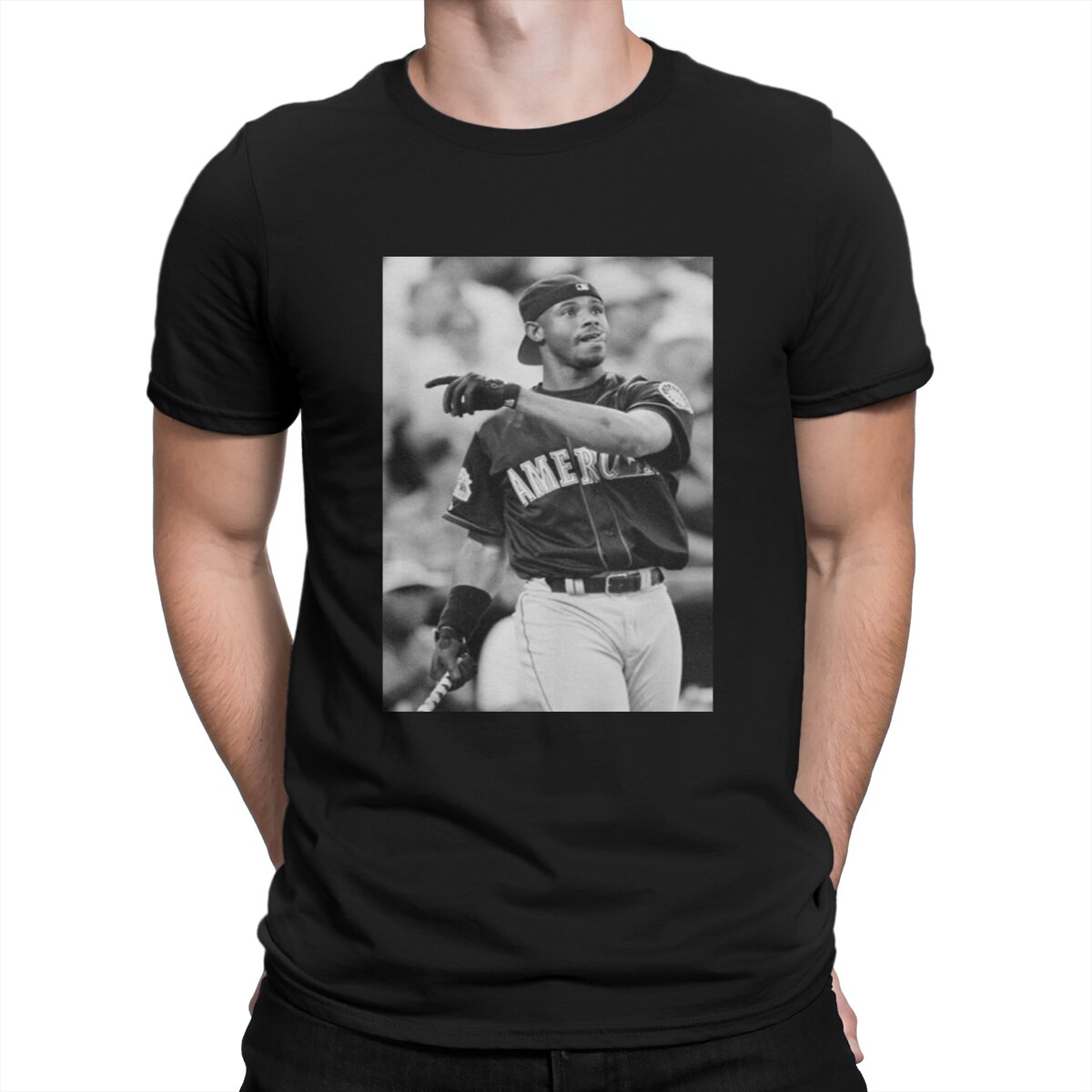 Ken Griffey Jr Men's TShirt Kens Individuality T Shirt Graphic Streetwear Hipster