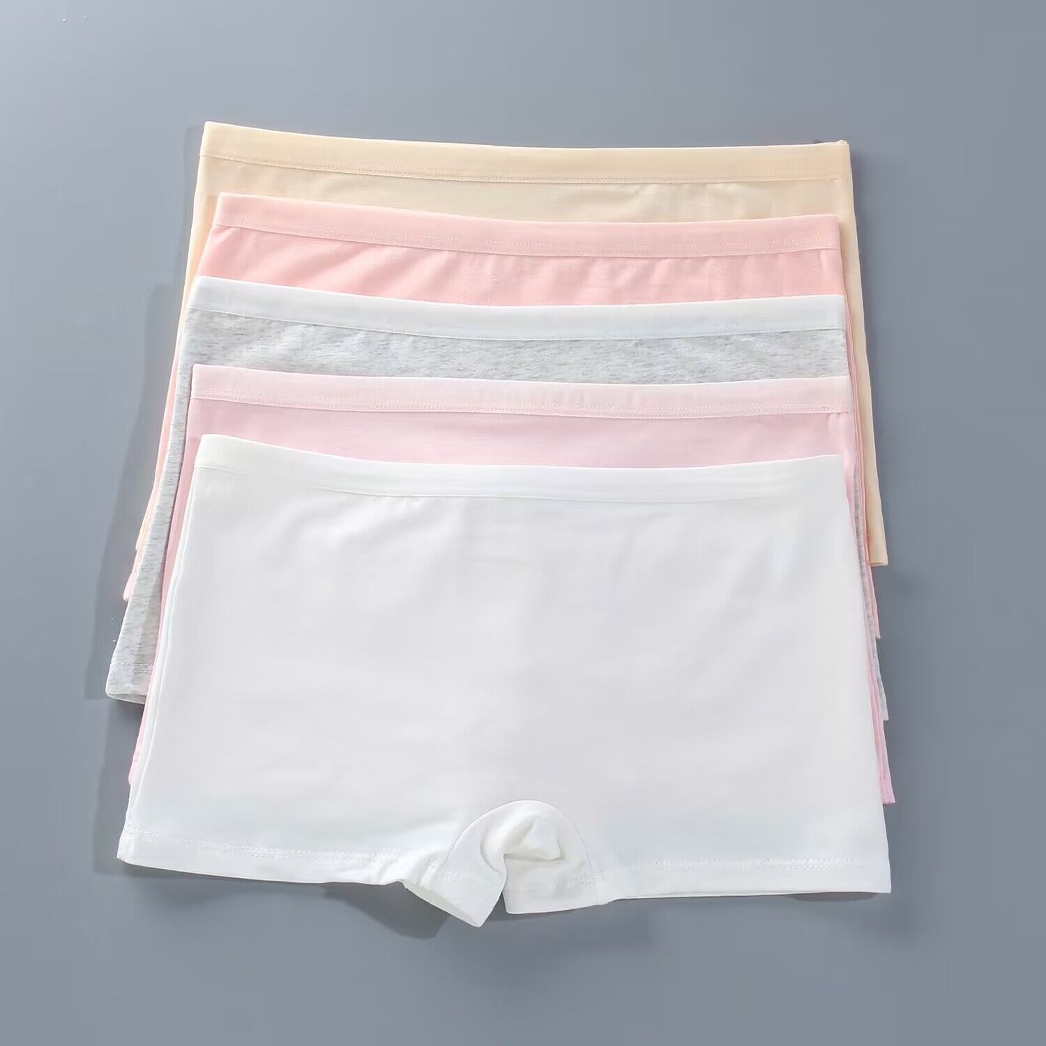 3pcsTeenage Girl Boxers Cotton Young Pantie Breathable Cotton Panties Girl Comfortable Teen Girl Underpa