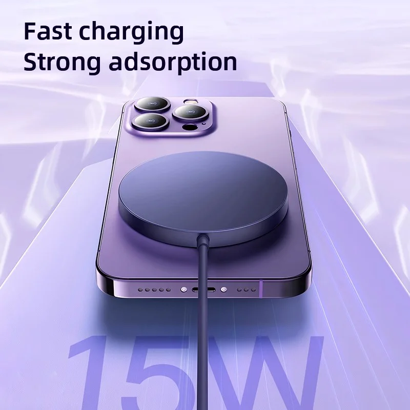 For Apple Magnetic Wireless Charger For iPhone 15 14 13 12 11 Pro Max XS USB-C Fast Charging Phone Accessories