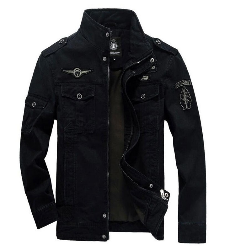 5XL 6XL Military Jacket Men Air Force Autumn Winter Cotton Coat Cargo Jackets Casual Bomber Flight Jaqueta Masculina